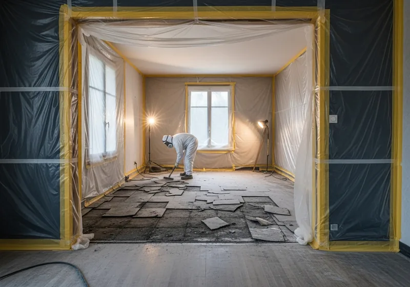 Désamiantage intérieur (dalles, flocage) à Rennes